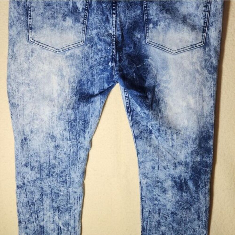 Chams Acid Stonewash Jeans size 42/31 - Picture 2 of 3